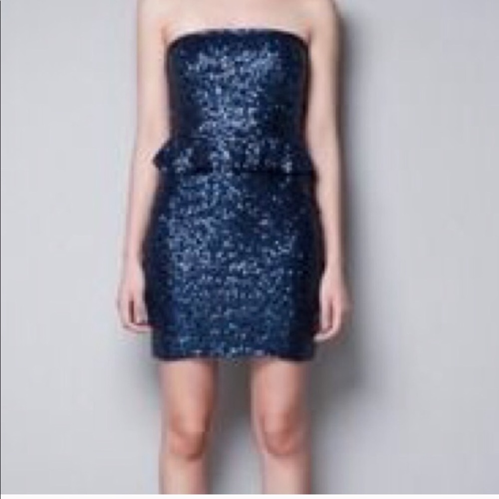 Zara Trafalus Mmxii Collection sparkly dress